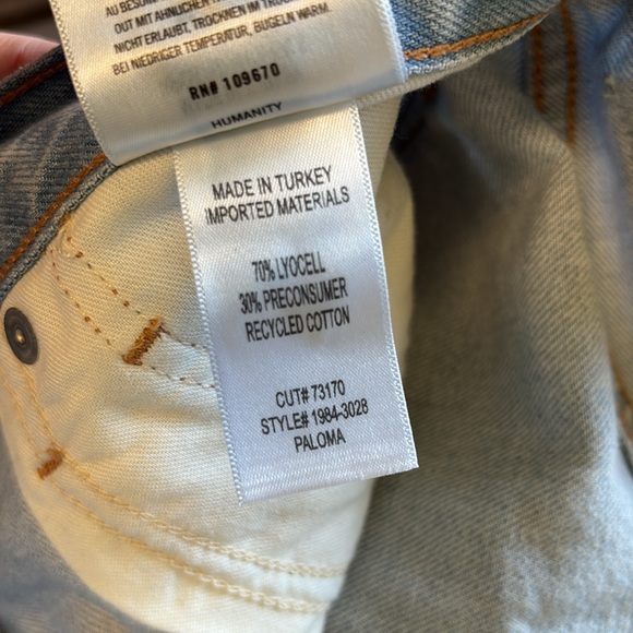 NWT Citizens of Humanity Paloma Baggy Jeans Alemayde size 27 - Picture 9 of 9